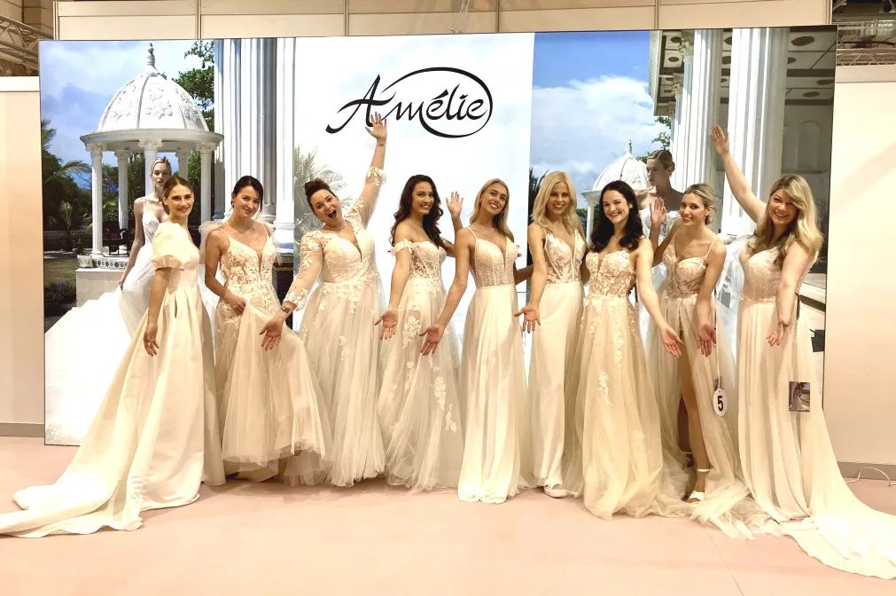 邀請函 | 德國Amélie全線品牌亮相2024上海國際婚紗禮服、彩妝造型及時尚配飾展